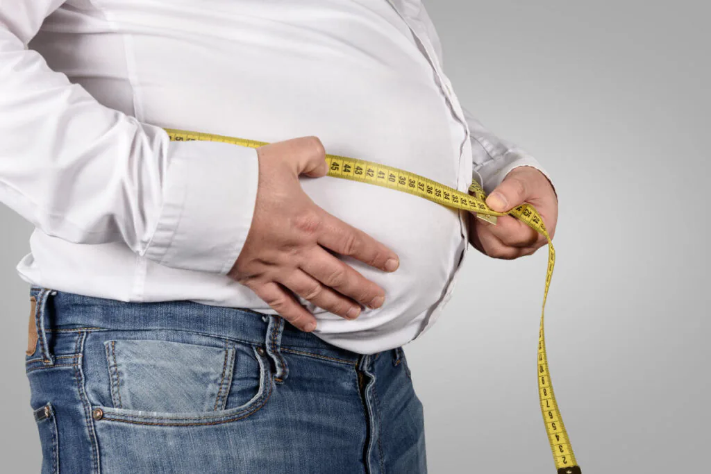 medida da circunferência abdominal